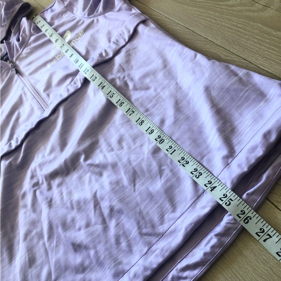 New Balance 1/4 Zip Running Jacket in Purple Heather Size M - Picture 5 of 12